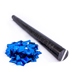 Confetti Shooter Metal Blue