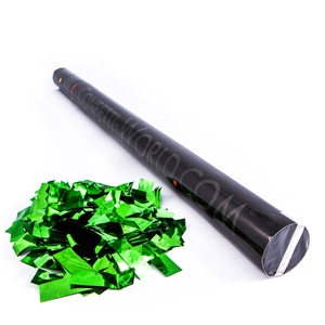 Confetti Shooter Metal Green
