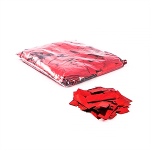 Metal Confetti Red