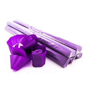 Paper Streamers Violet 20m