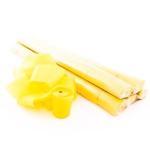 Paper Streamers Yellow 20m