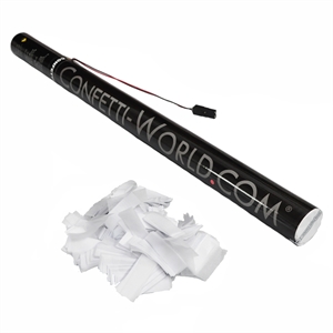 80cm El Shooter White Confetti BIO