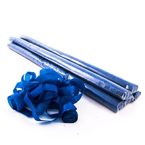 Paper Streamers Dark Blue 10m