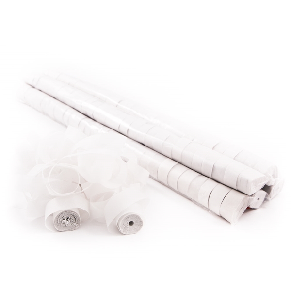 Paper Streamers White 10m