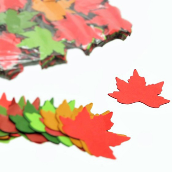 Paper Confetti Leaves